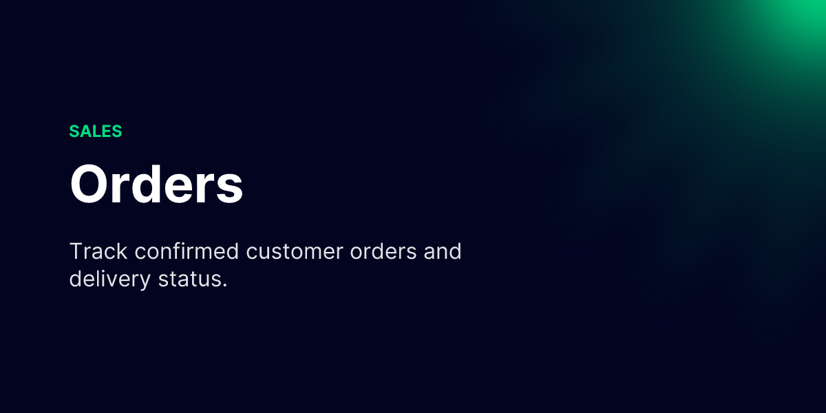 Orders - WiseParts Docs