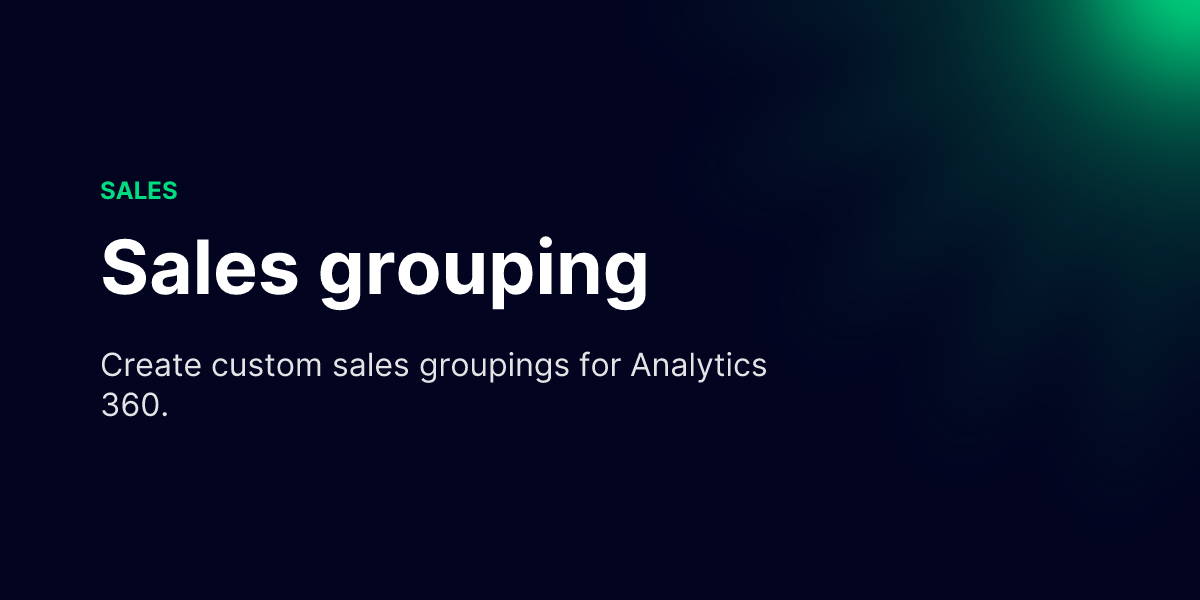 Sales Filters - WiseParts Docs